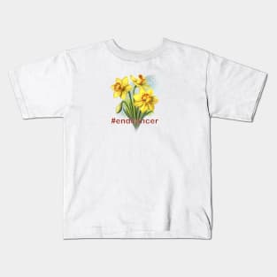 Daffodils For Cancer Hope Kids T-Shirt